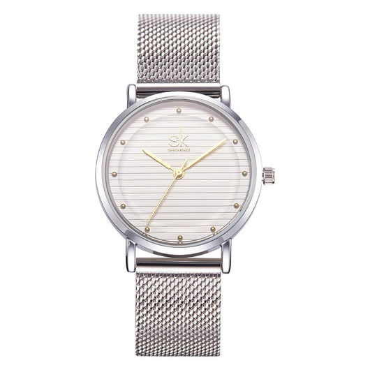 Reloj de Pulsera para Mujer Malla Acero Inoxidable Resistente al Agua - Image 4