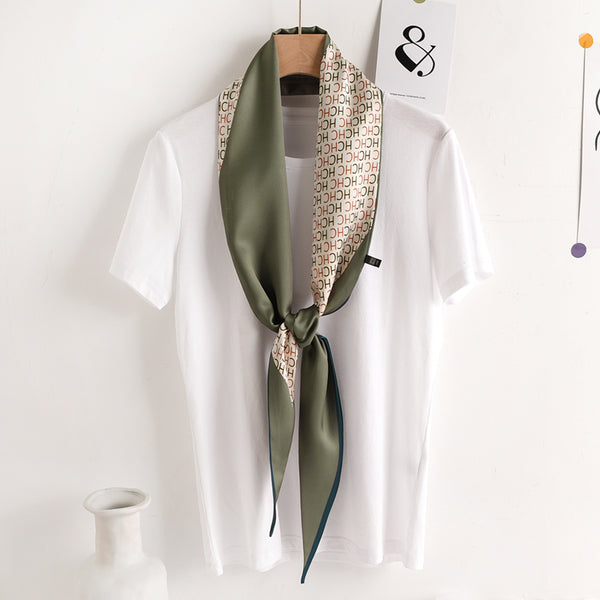 Pañuelo de Seda Versátil - Accesorio de Moda Multiuso