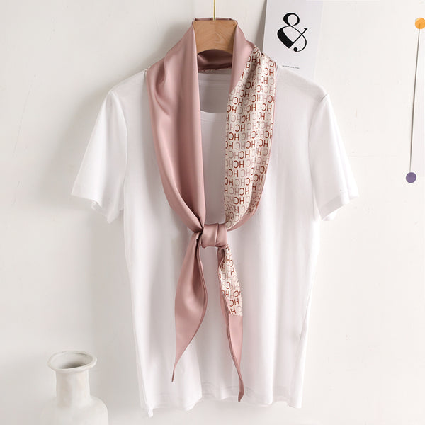 Pañuelo de Seda Versátil - Accesorio de Moda Multiuso
