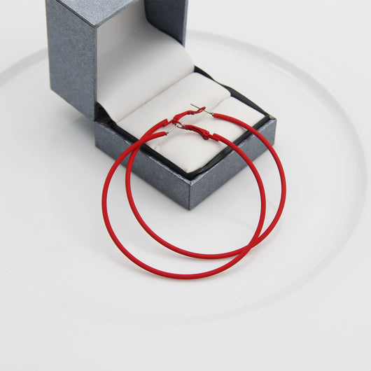 Aretes Geométricos C Grandes Hipoalergénicos Estilo Europeo Americano - Image 14