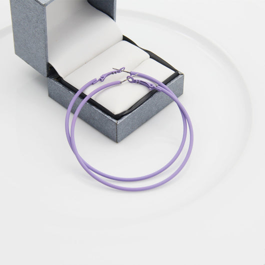 Aretes Geométricos C Grandes Hipoalergénicos Estilo Europeo Americano - Image 18