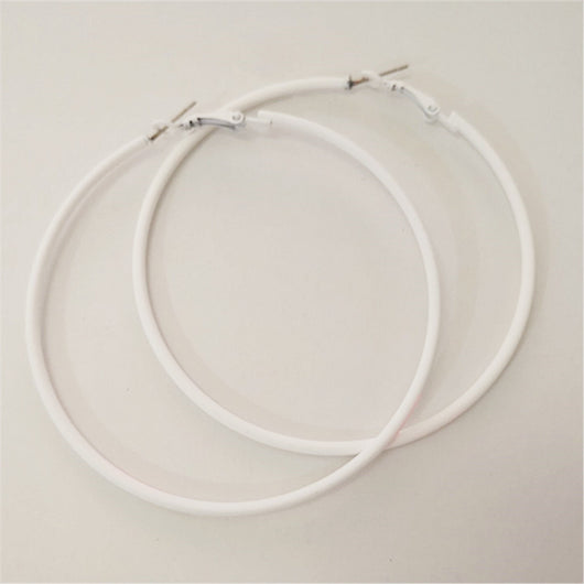 Aretes Geométricos C Grandes Hipoalergénicos Estilo Europeo Americano - Image 19