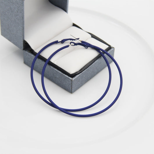 Aretes Geométricos C Grandes Hipoalergénicos Estilo Europeo Americano - Image 21