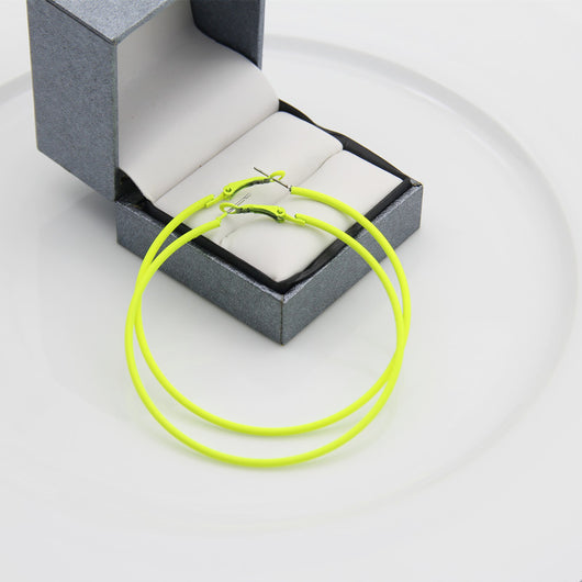 Aretes Geométricos C Grandes Hipoalergénicos Estilo Europeo Americano - Image 7