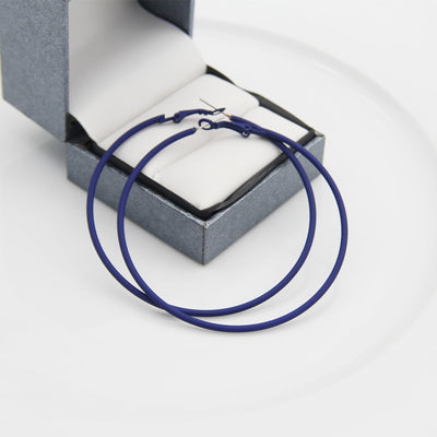 Aretes Geométricos C Grandes Hipoalergénicos Estilo Europeo Americano - Image 5
