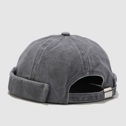Gorra de Cuero Vintage Lavado Retro para Aventuras al Aire Libre - Image 14