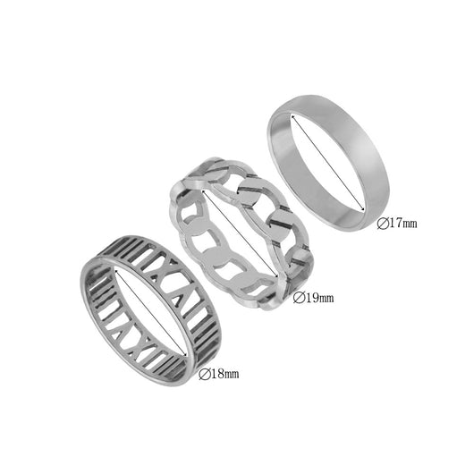 Anillos de Pareja en Acero Inoxidable - Joyería para Dos - Image 13