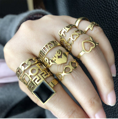 Anillos de Pareja en Acero Inoxidable - Joyería para Dos - Image 14
