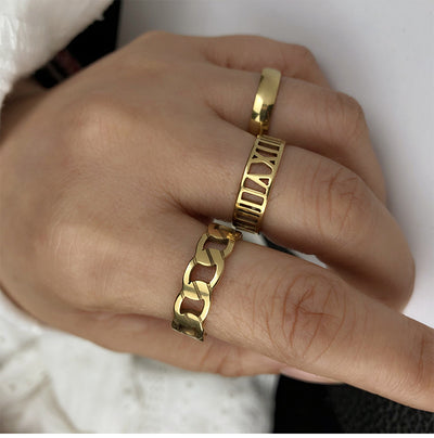Anillos de Pareja en Acero Inoxidable - Joyería para Dos - Image 15