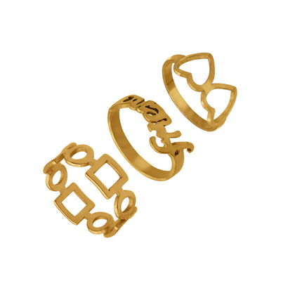 Anillos de Pareja en Acero Inoxidable - Joyería para Dos - Image 8