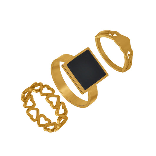 Anillos de Pareja en Acero Inoxidable - Joyería para Dos - Image 4