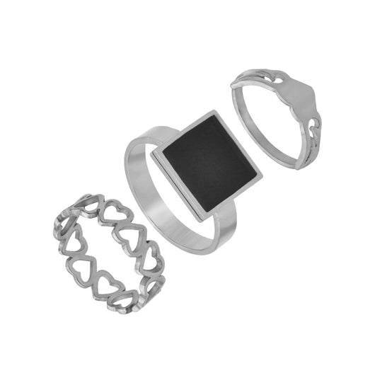 Anillos de Pareja en Acero Inoxidable - Joyería para Dos - Image 5