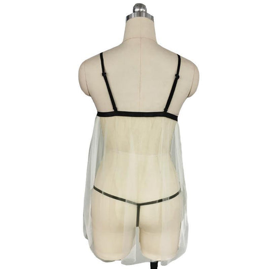 Falda Suspender Bordada - Lencería Sensual Premium - Image 3
