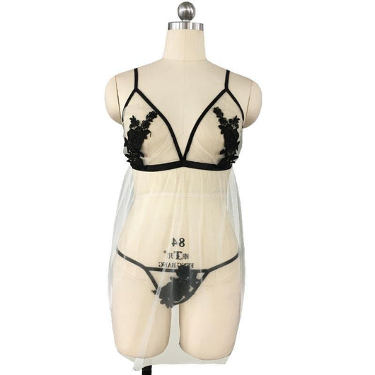 Falda Suspender Bordada - Lencería Sensual Premium - Image 5