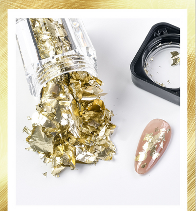 Láminas de Papel Dorado para Decoración de Uñas - Image 16