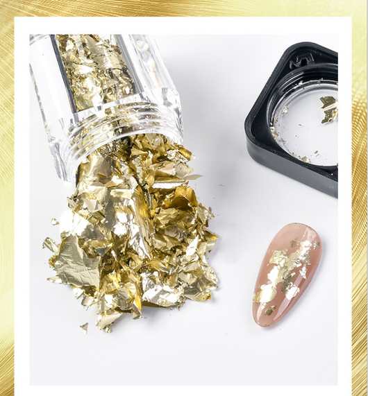 Láminas de Papel Dorado para Decoración de Uñas - Image 16