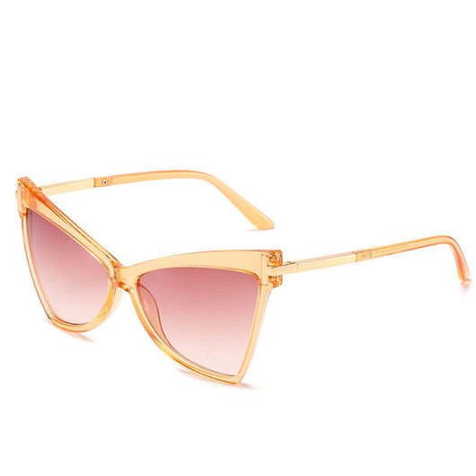 Gafas de Sol Triángulo Estilo Cat Eye Color Océano - Image 15