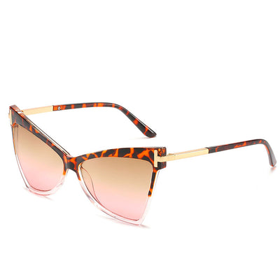 Gafas de Sol Triángulo Estilo Cat Eye Color Océano - Image 16