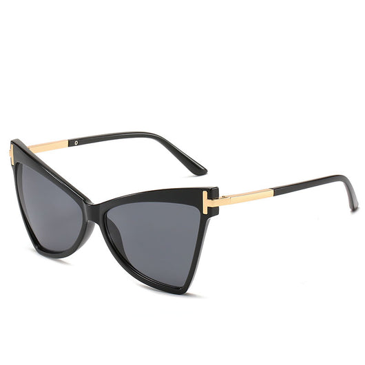 Gafas de Sol Triángulo Estilo Cat Eye Color Océano - Image 18