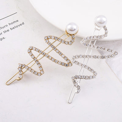 Pinza para Cabello con Palabras y Perlas - Accesorio para Flequillo - Image 8