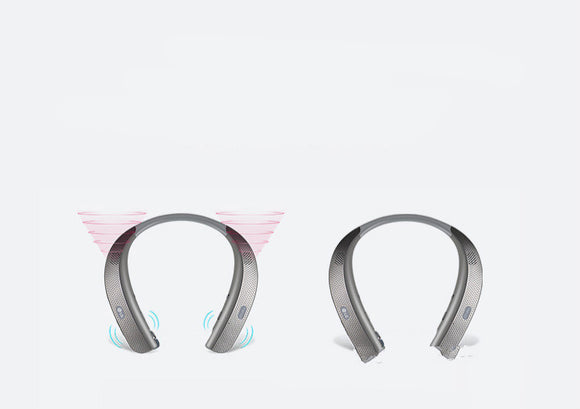 Auricular Bluetooth Deportivo Montable en Cuello con Altavoz Estéreo