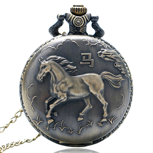 Reloj de Cuarzo con Grabado Animal 3D Vintage - Image 8