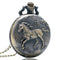 Reloj de Cuarzo con Grabado Animal 3D Vintage