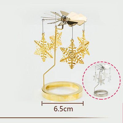 Vela Aromática Giratoria con Candelabro Romántico - Image 26