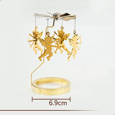 Vela Aromática Giratoria con Candelabro Romántico - Image 48