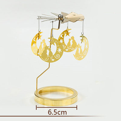 Vela Aromática Giratoria con Candelabro Romántico - Image 42