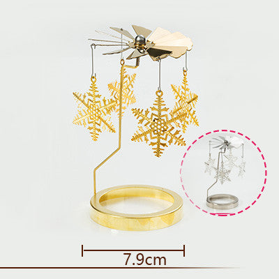 Vela Aromática Giratoria con Candelabro Romántico - Image 6