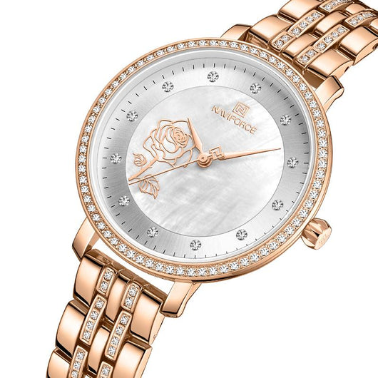Reloj de Negocios para Mujer NAVIFORCE Lingxiang 5017 - Diseño Minimalista y Elegante - Image 6