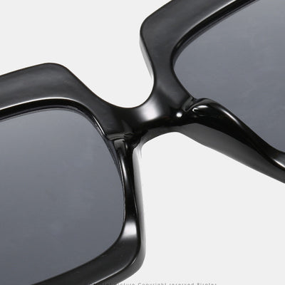 Gafas de Sol Cuadradas Cat-Eye con Cadena Metálica para Mujer - Image 9