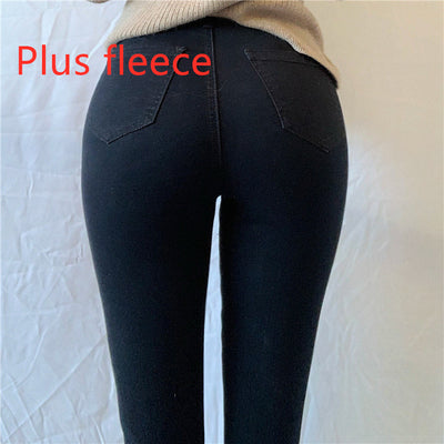 Pantalones Denim Ajustados Lápiz para Mujer - Image 4