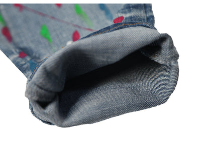 Jeans Slim Stretch Rotos con Detalles de Tinta de Colores - Image 7