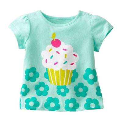 Playera de Algodón de Manga Corta para Niñas - Image 9