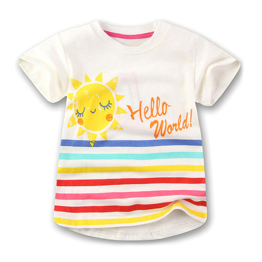 Playera de Algodón de Manga Corta para Niñas - Image 4