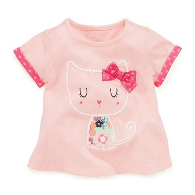 Playera de Algodón de Manga Corta para Niñas - Image 5