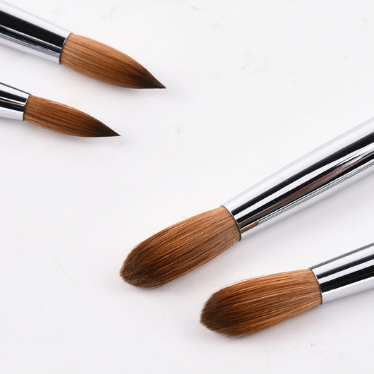 Pincel de Pelo de Visón Profesional para Uñas - Diseño Plano Multifuncional - Image 13