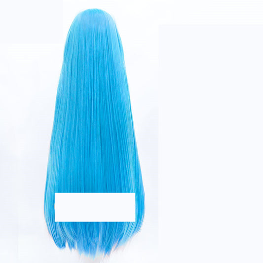Peluca Larga Recta 1 Metro Cabello Virgen Volumen Aumentado