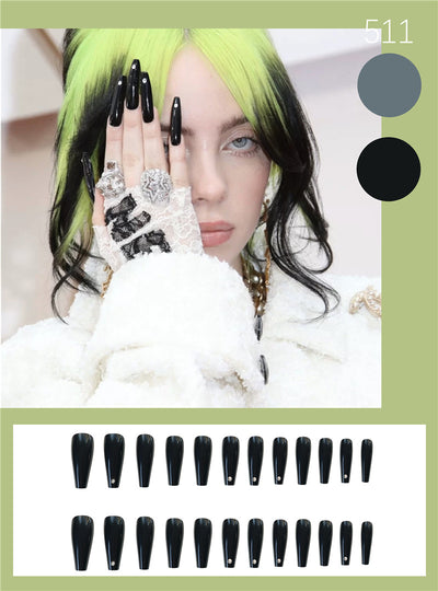 Láminas de Acabado Black Diamond - 24 Diseños de Manicura Profesional