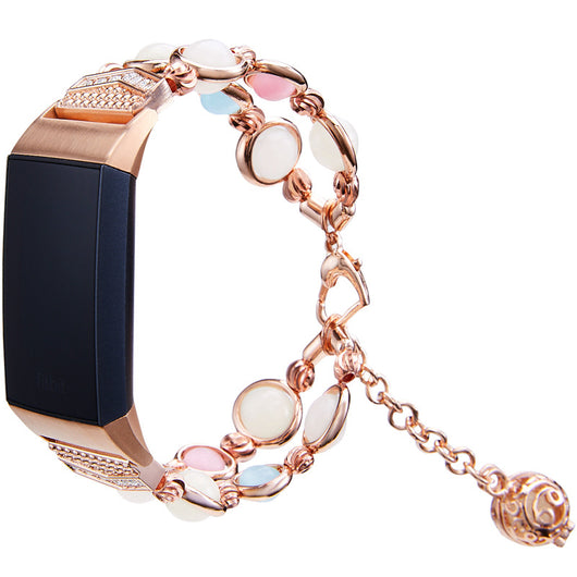 Correa de Reloj Metal con Ágata Luminosa Artesanal - Image 8