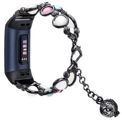 Correa de Reloj Metal con Ágata Luminosa Artesanal - Image 3