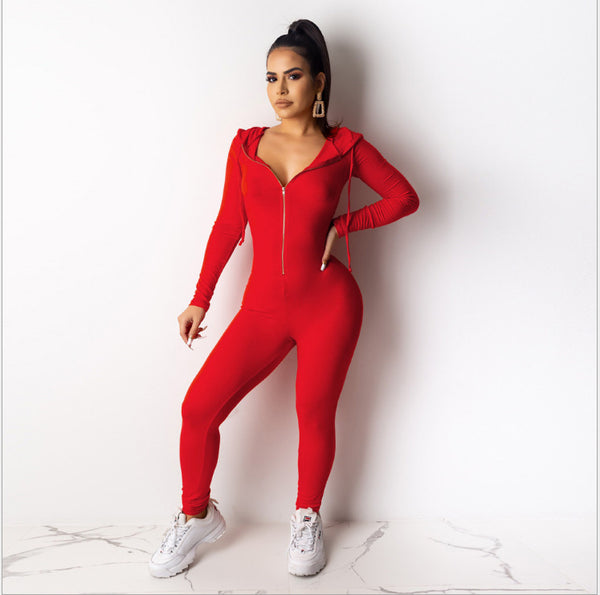 Jumpsuit de Sudadera con Cierre para Mujer - Image 5