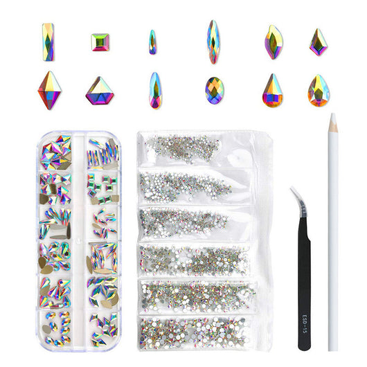 Set de Fresas para Taladro de Uñas en Resina AB Multicolor - Image 8
