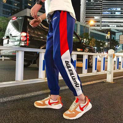 Pantalones Deportivos Holgados Hip-Hop Otoño National Tide - Image 8