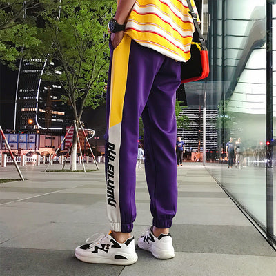 Pantalones Deportivos Holgados Hip-Hop Otoño National Tide - Image 3
