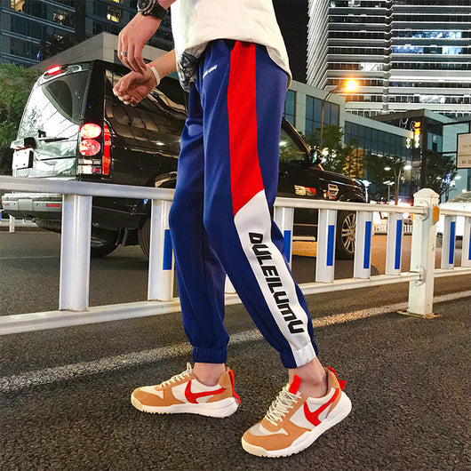 Pantalones Deportivos Holgados Hip-Hop Otoño National Tide - Image 5