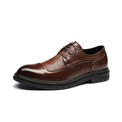 Zapatos de Cuero Inglés Punta Fina para Hombre - Estilo Casual Moderno - Image 10