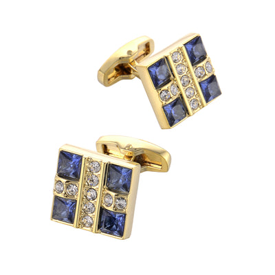 Gemelos de Cristal Azul Francés para Hombre de Negocios - Image 10